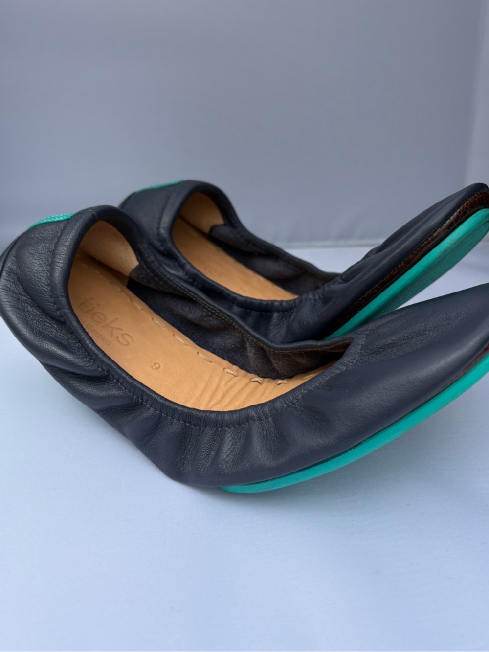 Tieks California Navy - Size 9
